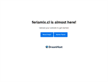 Tablet Screenshot of feriamix.cl